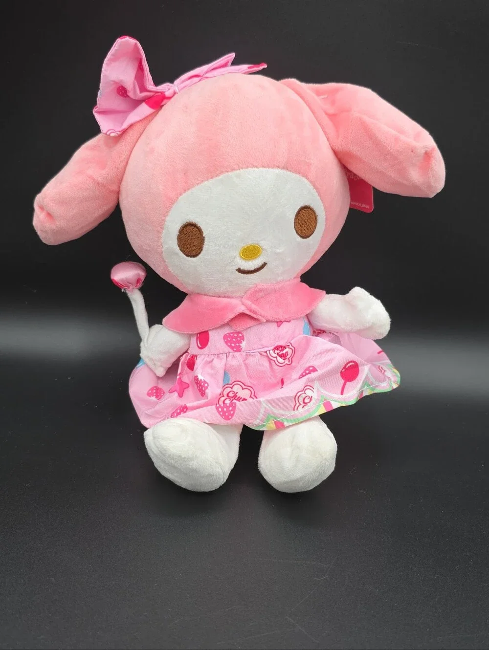 2017 Sanrio Official My Melody Plush doll Chupa Chups Collaboration Rare HTF